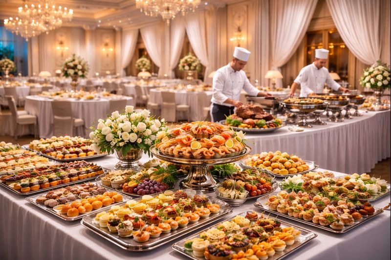 Evento esclusivo con ospiti VIP organizzato da Alex Carrera Show Management in una location di lusso