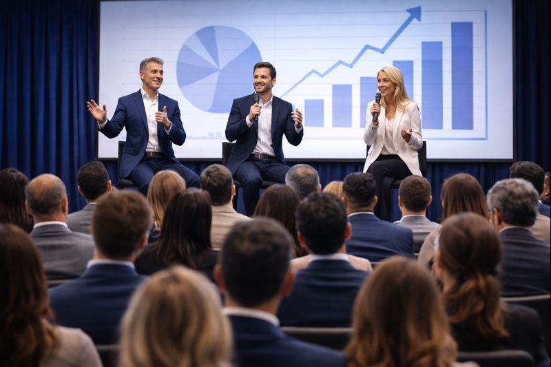 Speaker professionisti per eventi selezionati da Alex Carrera Show Management