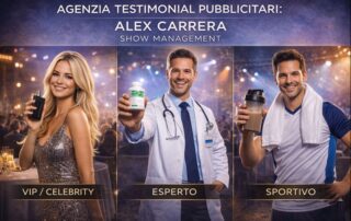 Testimonial pubblicitari professionisti con celebrità, esperto e sportivo per campagne marketing e pubblicitarie gestite da un’agenzia specializzata