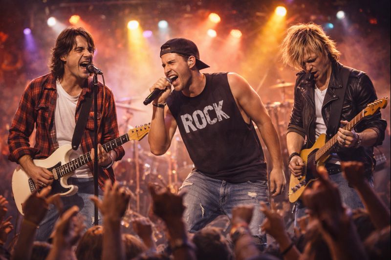 Concerto rock anni ’90 con band dal vivo proposto da un’agenzia di spettacolo di Torino